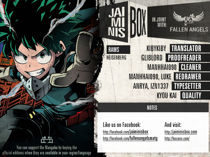 Boku no Hero Academia chapter 161 page 1