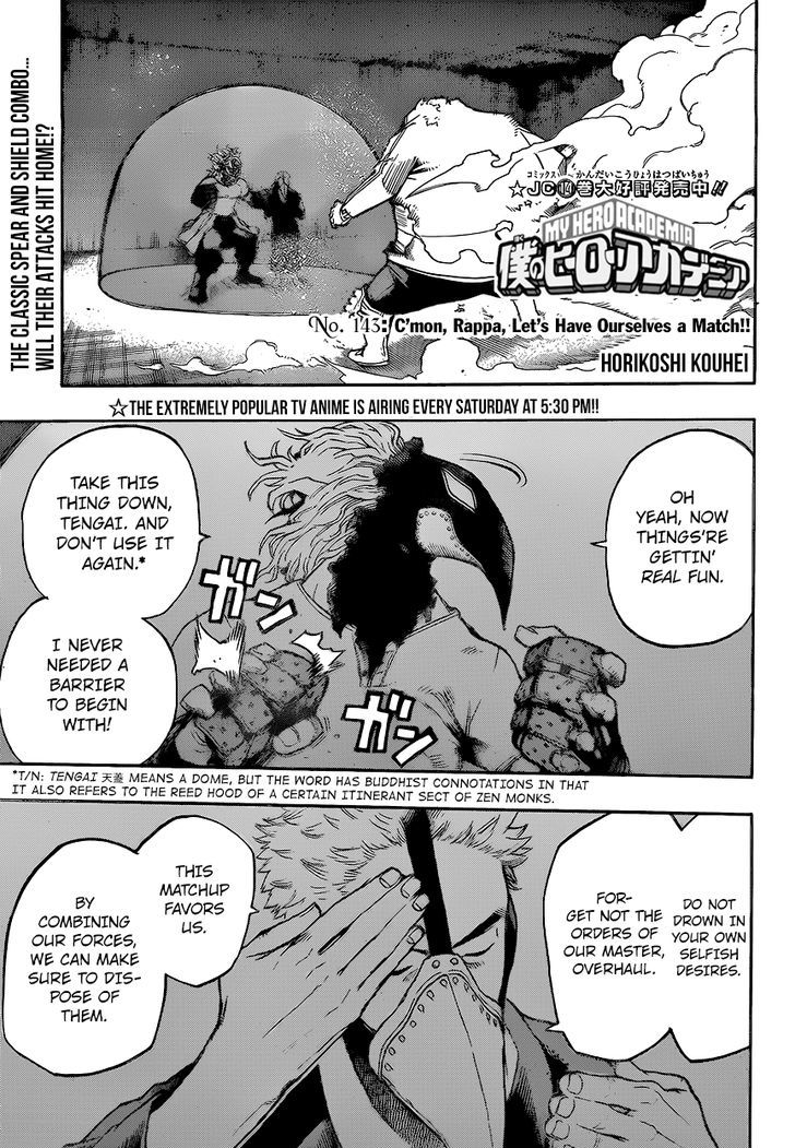 Boku no Hero Academia chapter 164 page 4