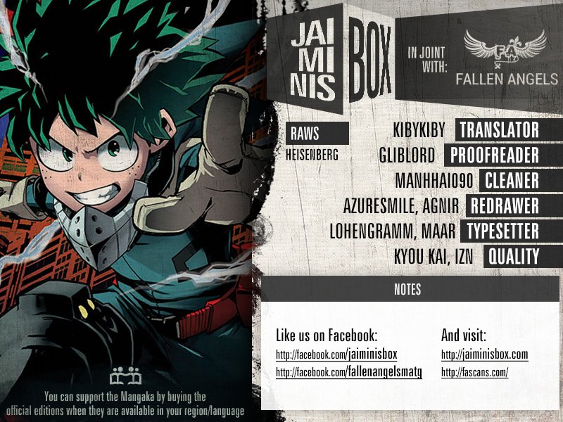 Boku no Hero Academia chapter 165 page 1