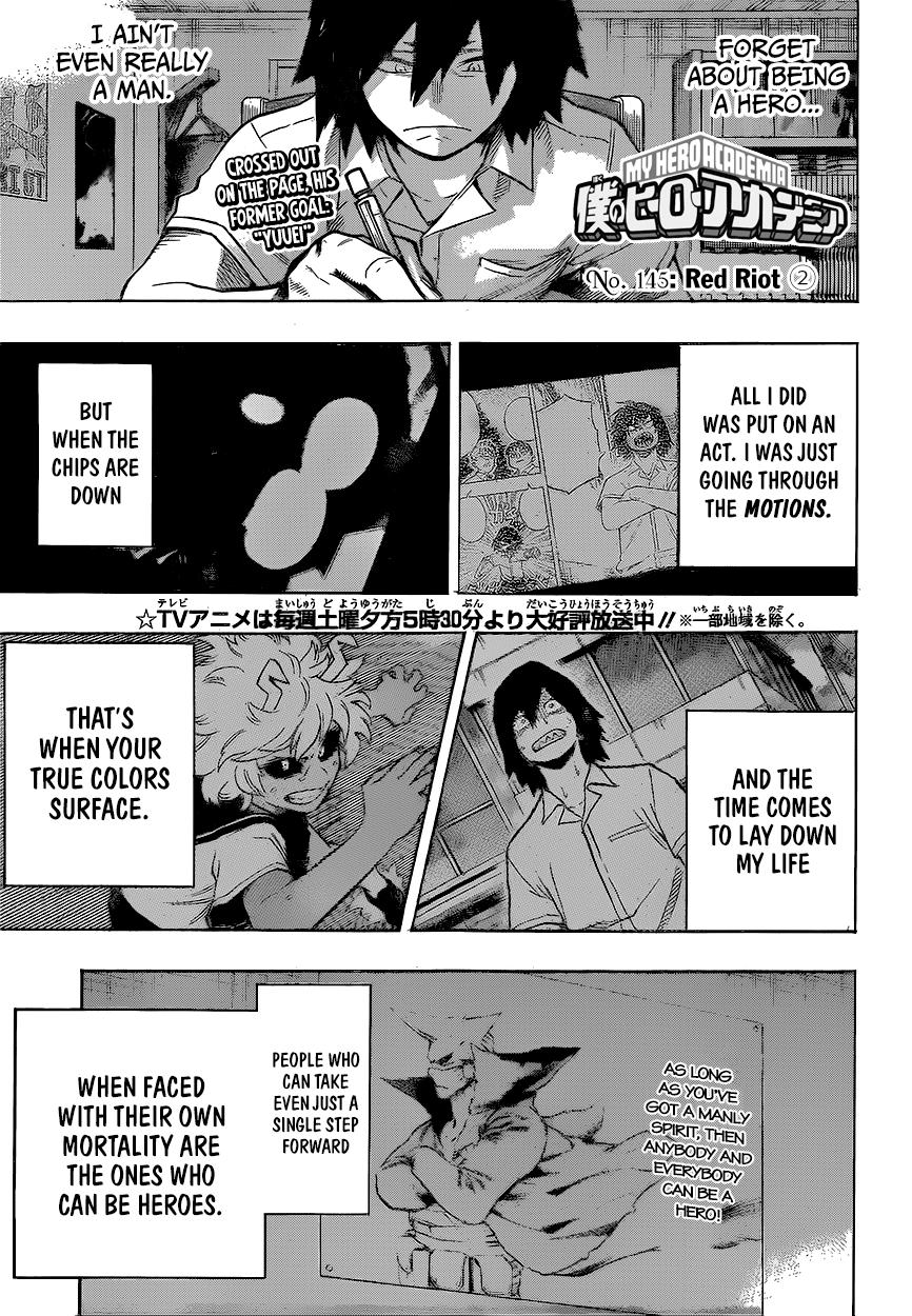 Boku no Hero Academia chapter 166 page 6