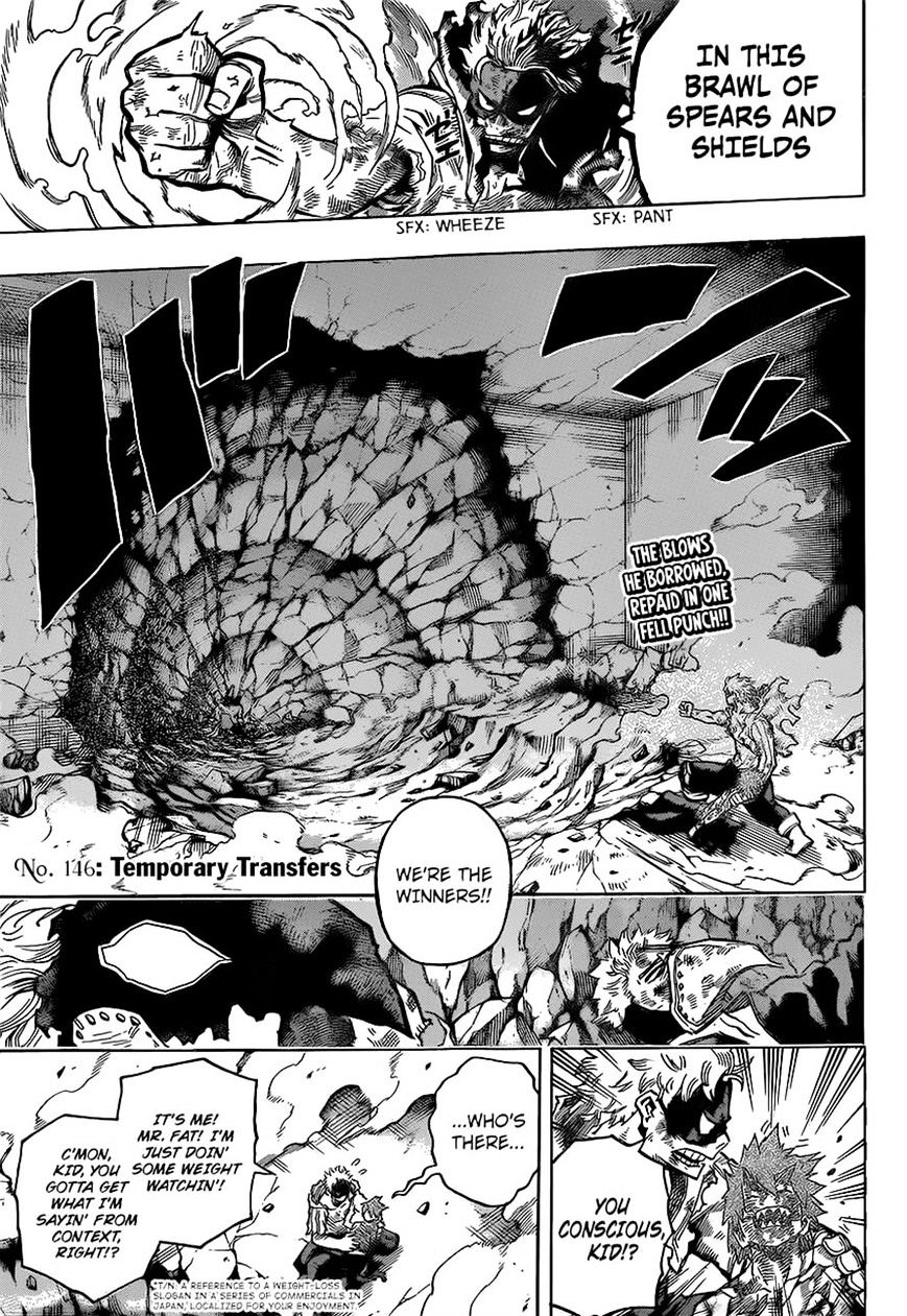 Boku no Hero Academia chapter 167 page 1