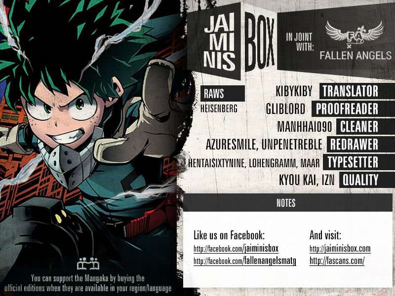 Boku no Hero Academia chapter 168 page 1