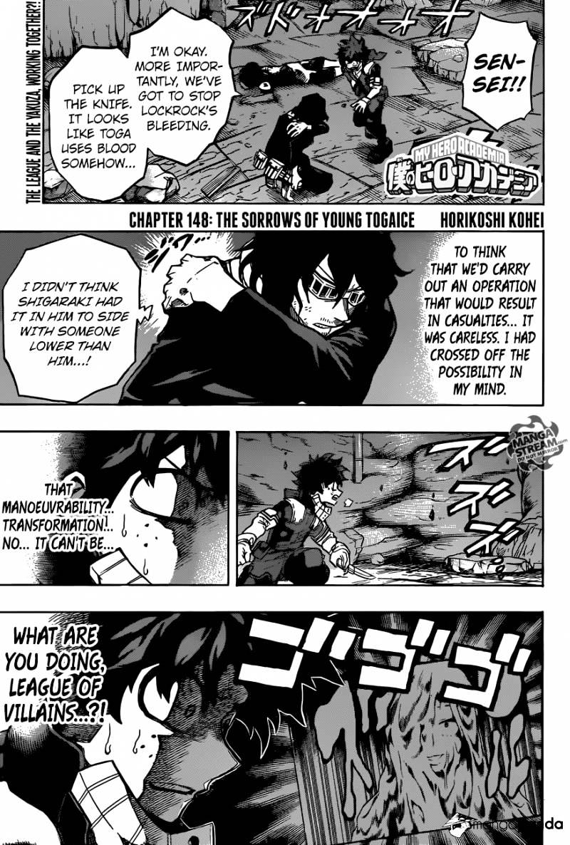Boku no Hero Academia chapter 170 page 1