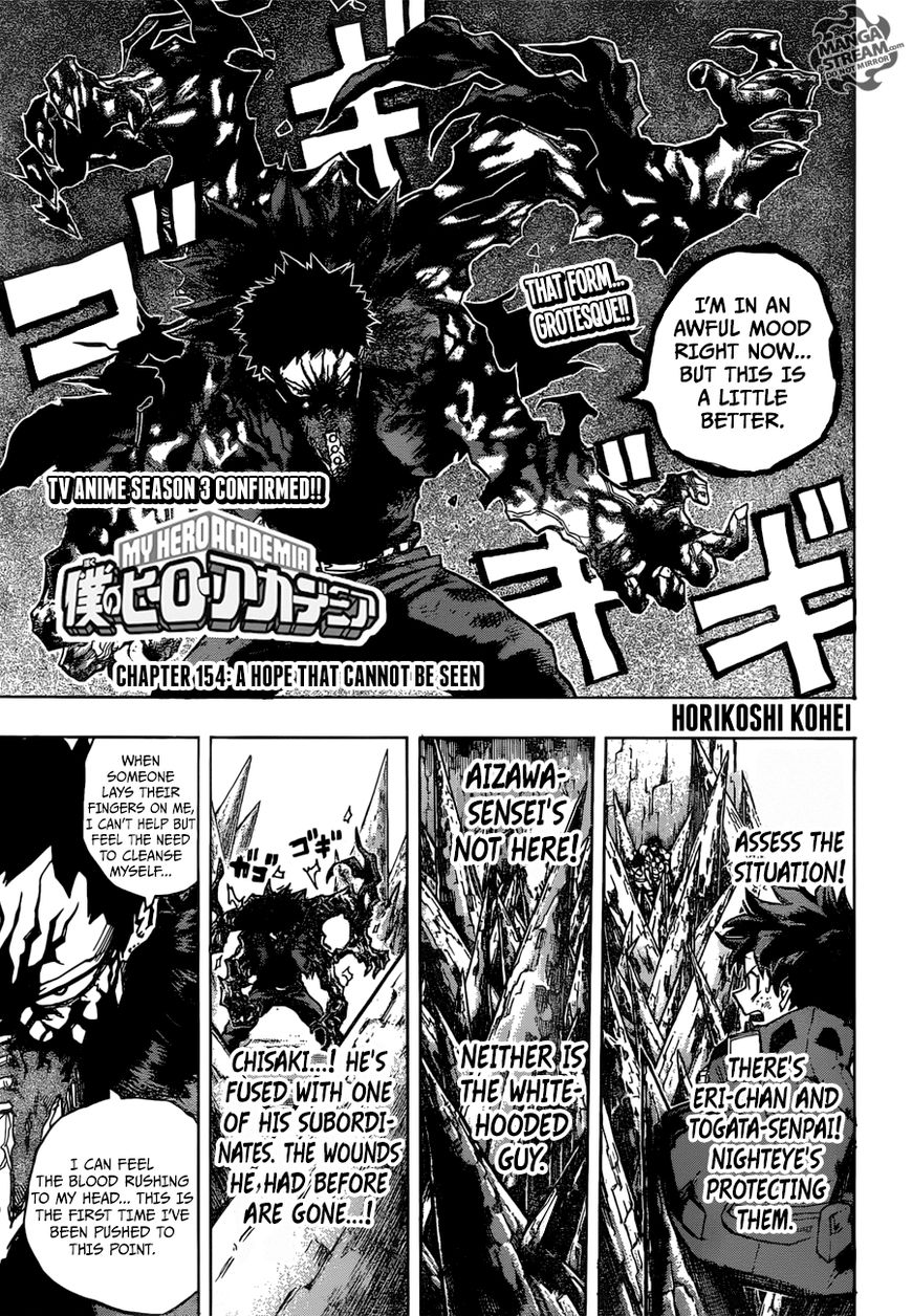 Boku no Hero Academia chapter 177 page 1