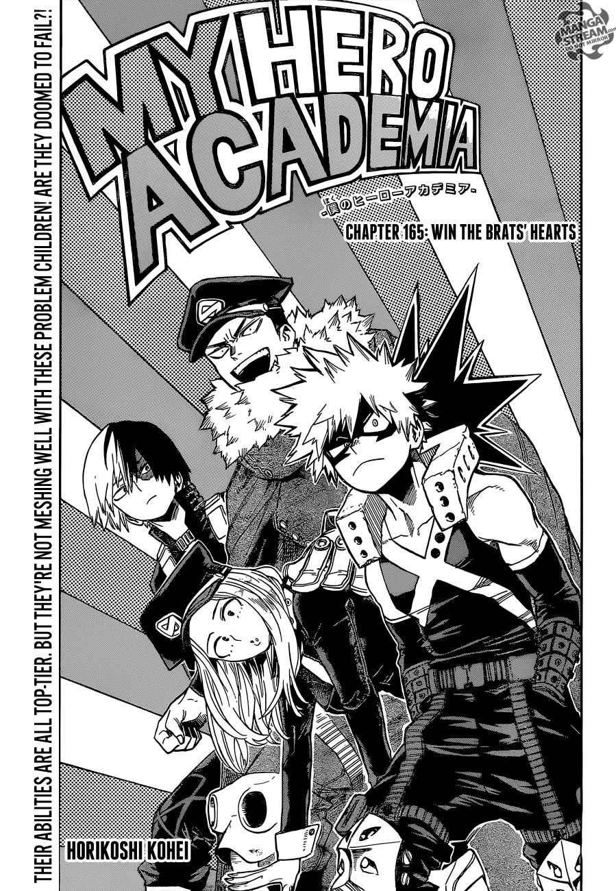 Boku no Hero Academia chapter 189 page 1