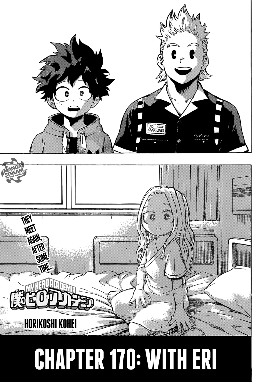 Boku no Hero Academia chapter 195 page 1