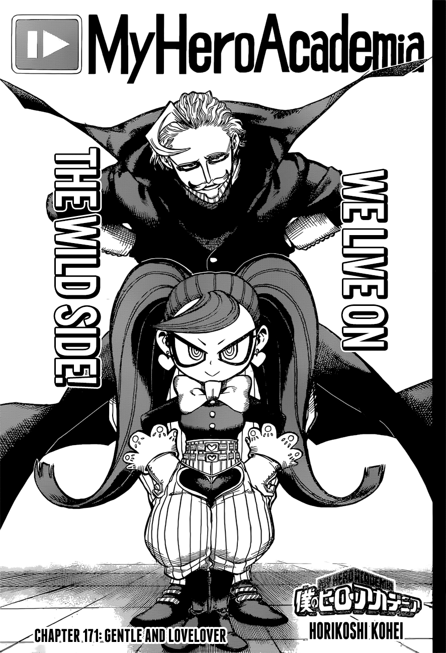 Boku no Hero Academia chapter 196 page 1