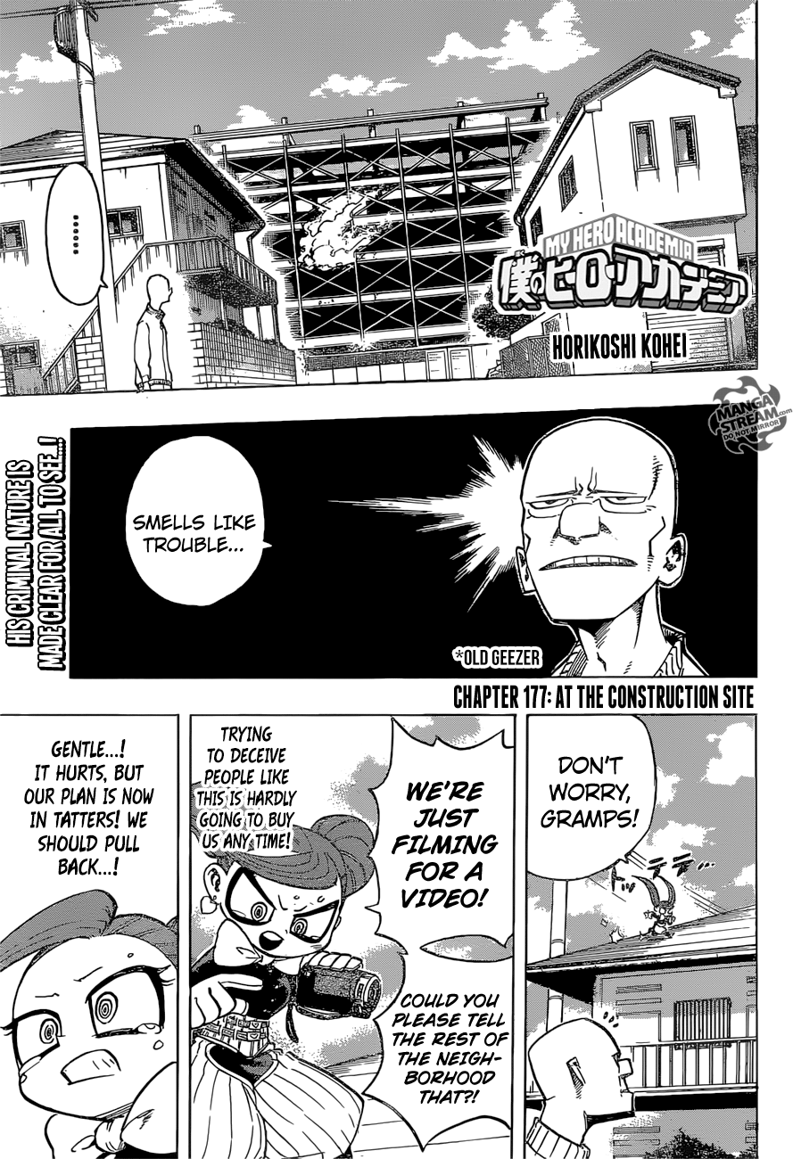Boku no Hero Academia chapter 202 page 1
