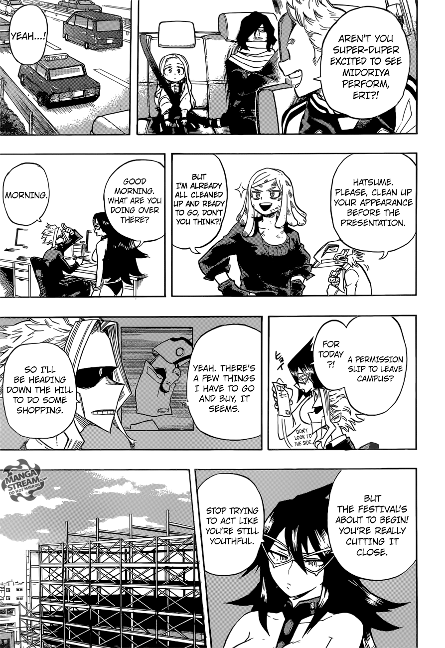 Boku no Hero Academia chapter 203 page 4