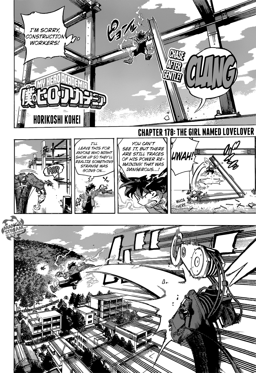 Boku no Hero Academia chapter 203 page 5
