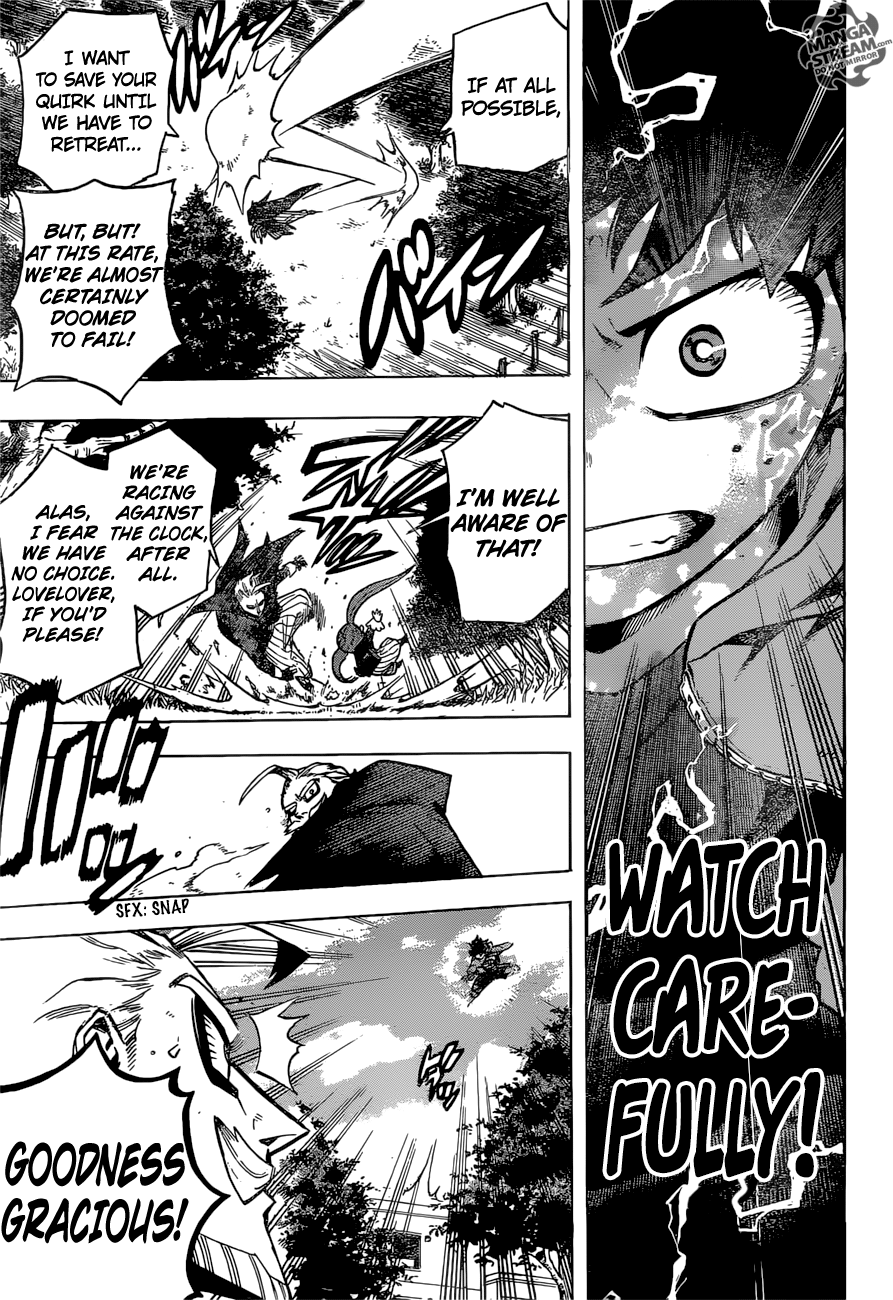 Boku no Hero Academia chapter 203 page 6