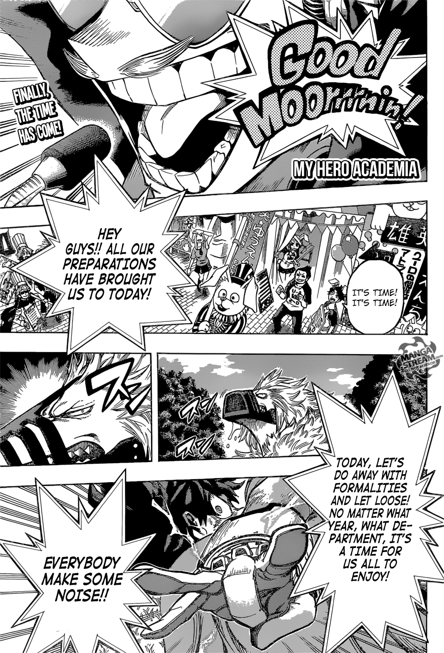 Boku no Hero Academia chapter 204 page 1