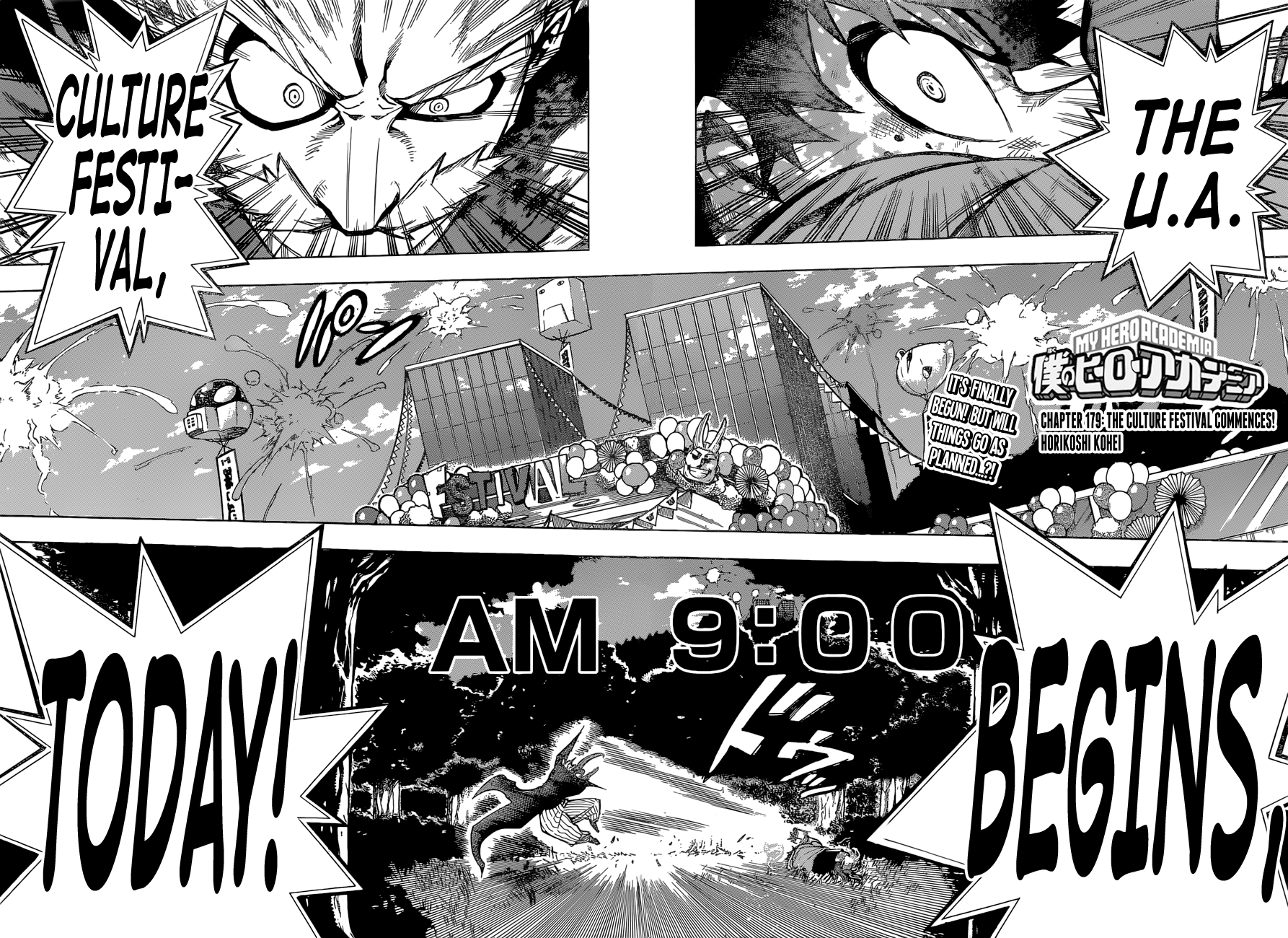 Boku no Hero Academia chapter 204 page 3