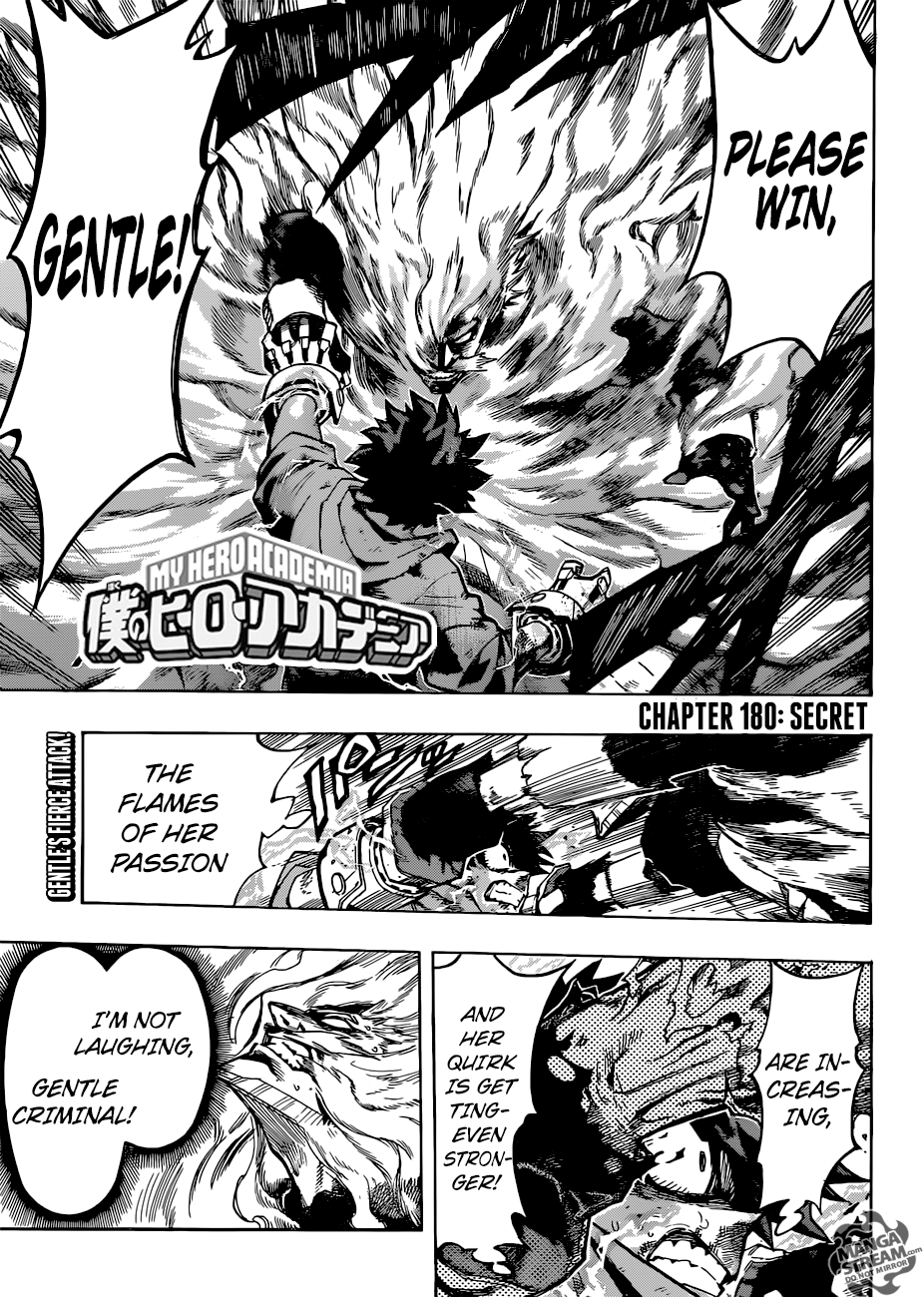 Boku no Hero Academia chapter 205 page 1