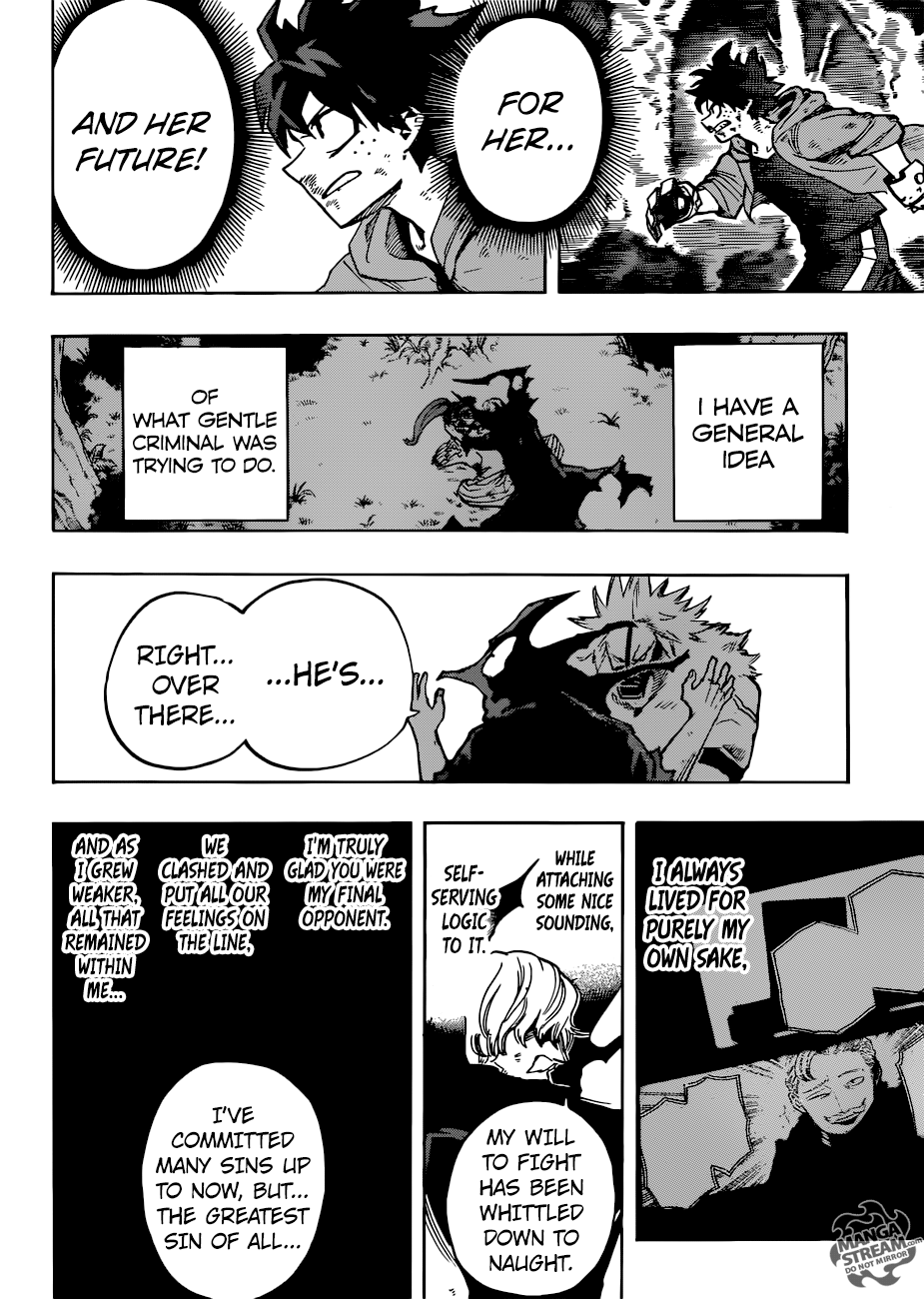 Boku no Hero Academia chapter 206 page 5