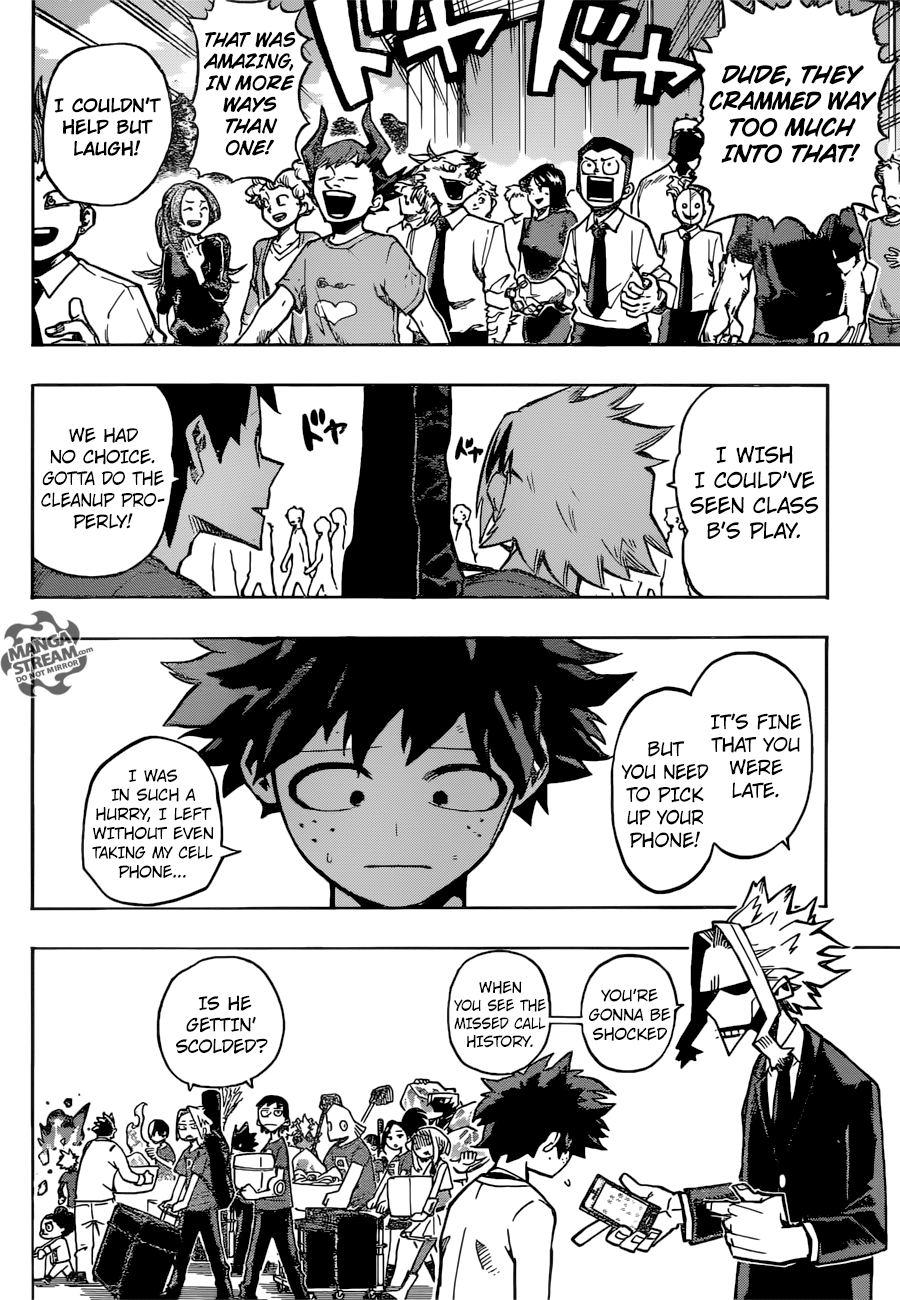 Boku no Hero Academia chapter 208 page 3