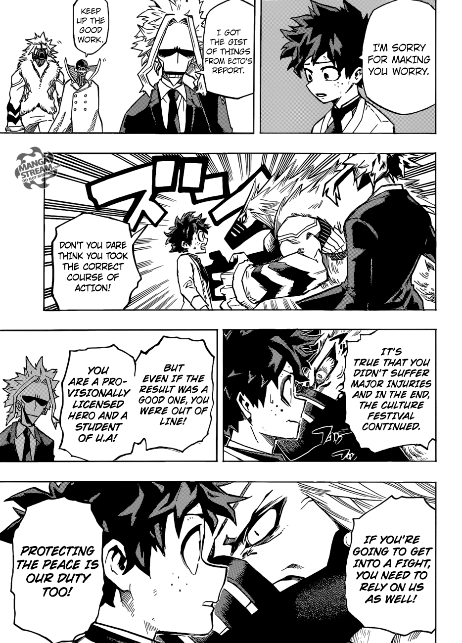 Boku no Hero Academia chapter 208 page 4