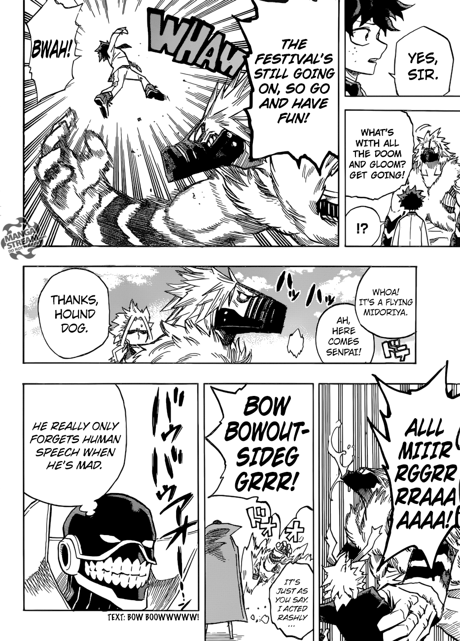 Boku no Hero Academia chapter 208 page 5