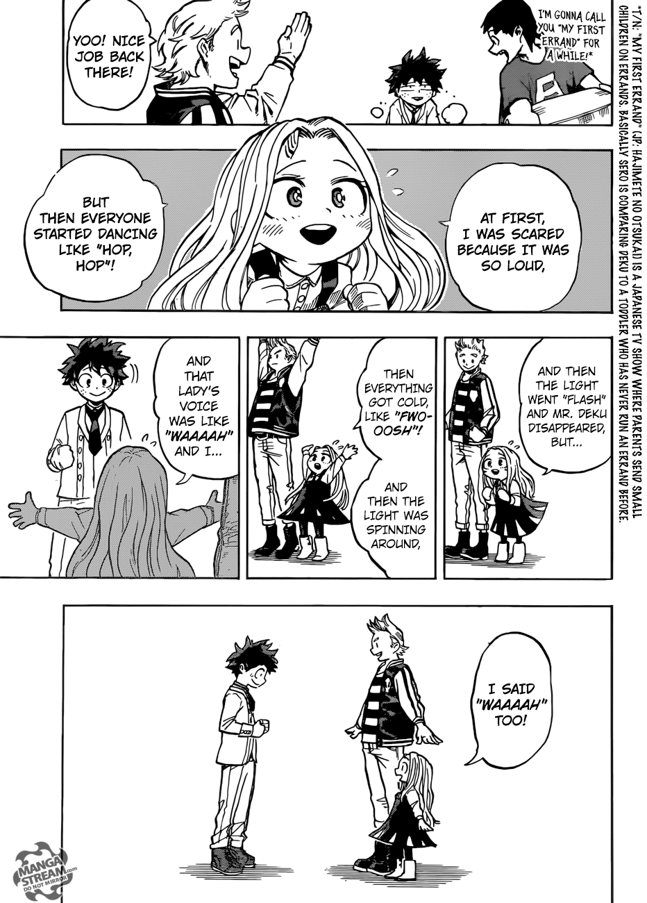 Boku no Hero Academia chapter 208 page 6
