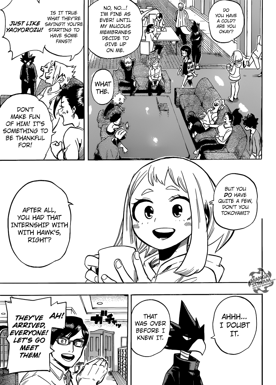 Boku no Hero Academia chapter 209 page 6