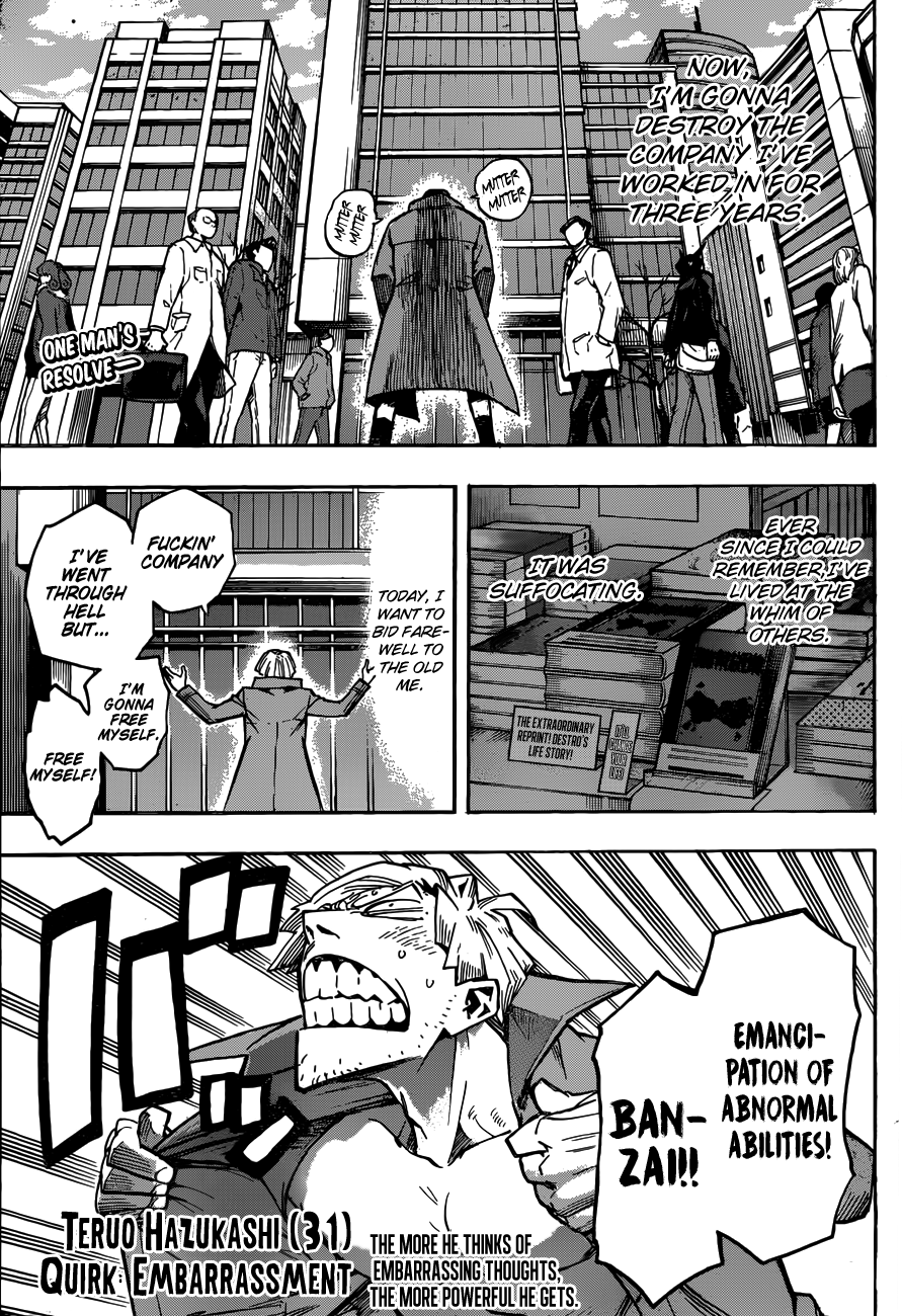 Boku no Hero Academia chapter 211 page 4