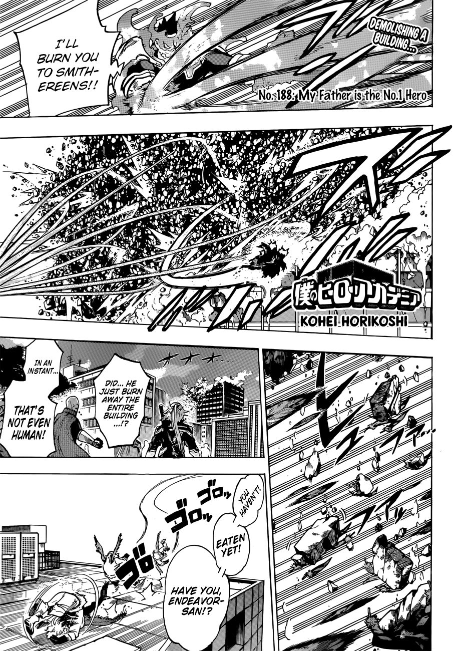 Boku no Hero Academia chapter 213 page 1