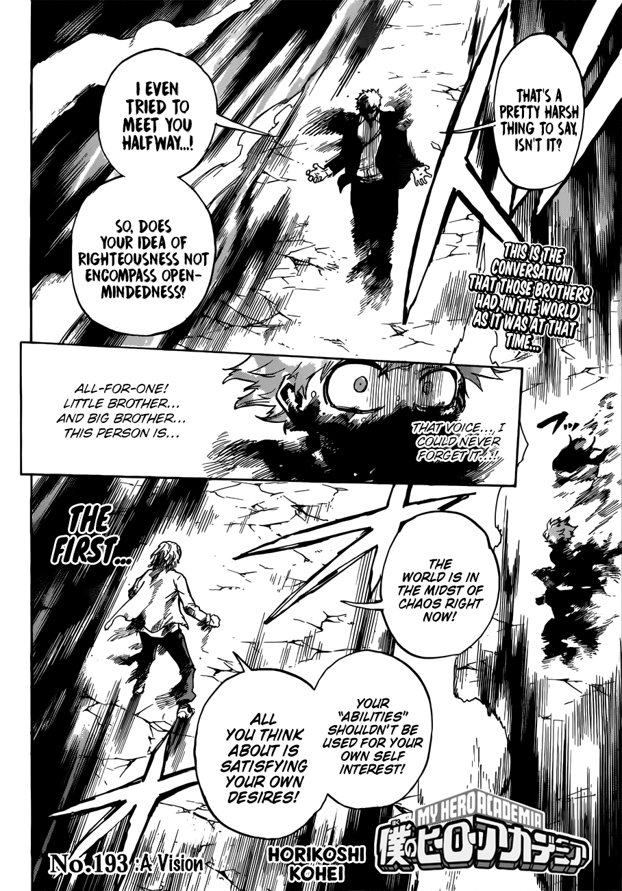 Boku no Hero Academia chapter 221 page 3