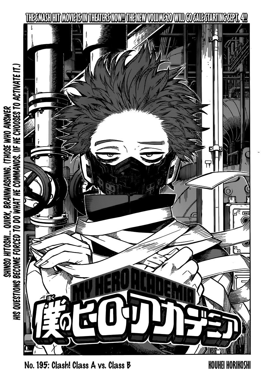 Boku no Hero Academia chapter 223 page 1