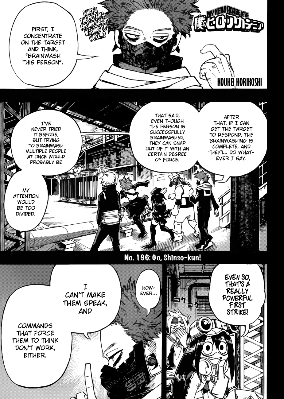 Boku no Hero Academia chapter 224 page 1