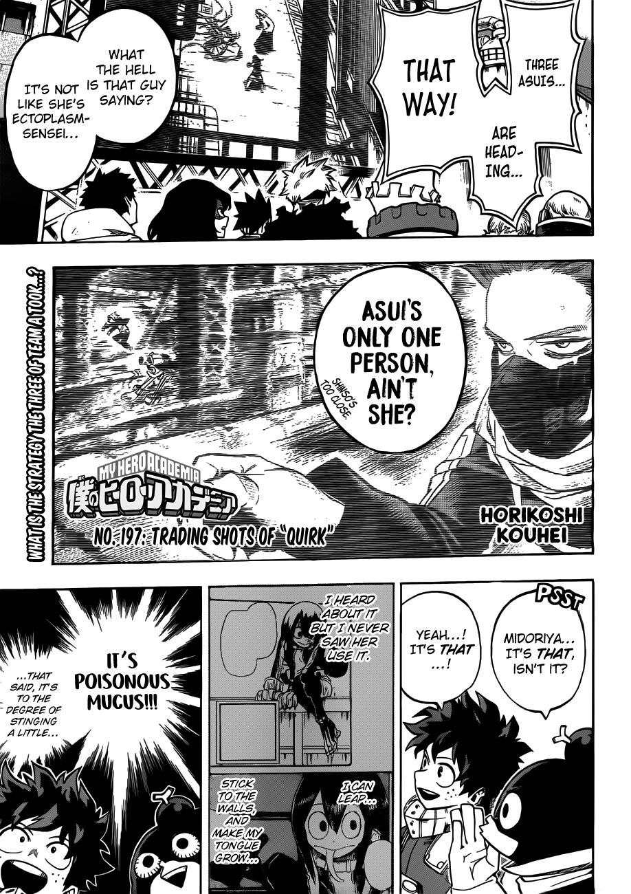 Boku no Hero Academia chapter 225 page 1