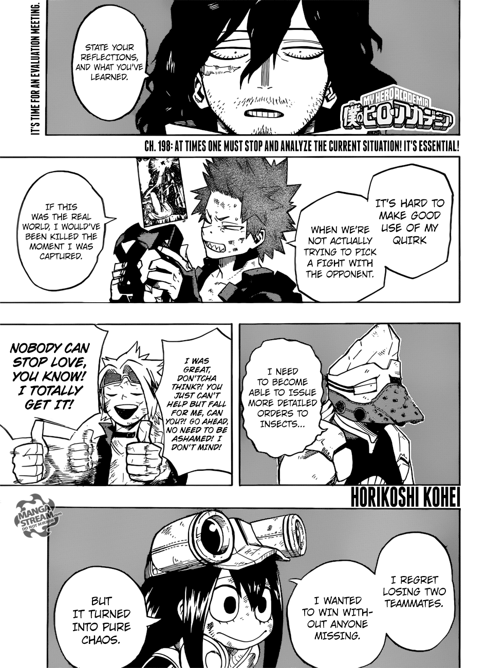 Boku no Hero Academia chapter 226 page 1