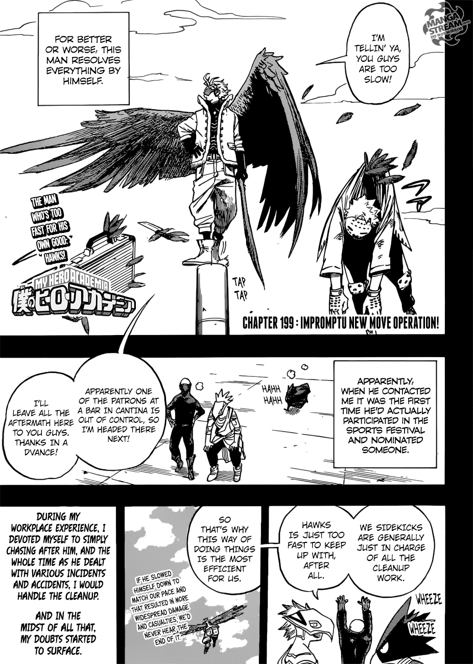 Boku no Hero Academia chapter 227 page 1
