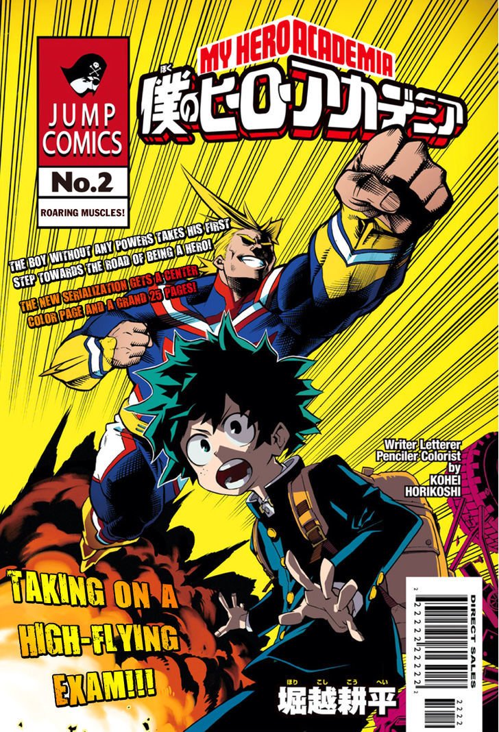Boku no Hero Academia chapter 3 page 3