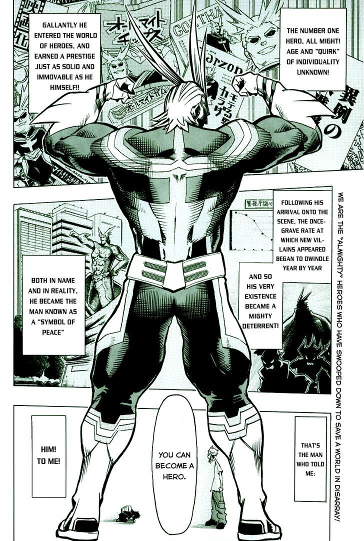 Boku no Hero Academia chapter 3 page 4