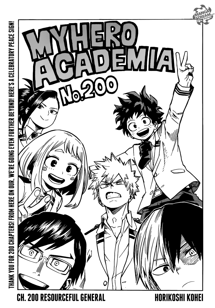 Boku no Hero Academia chapter 228 page 1