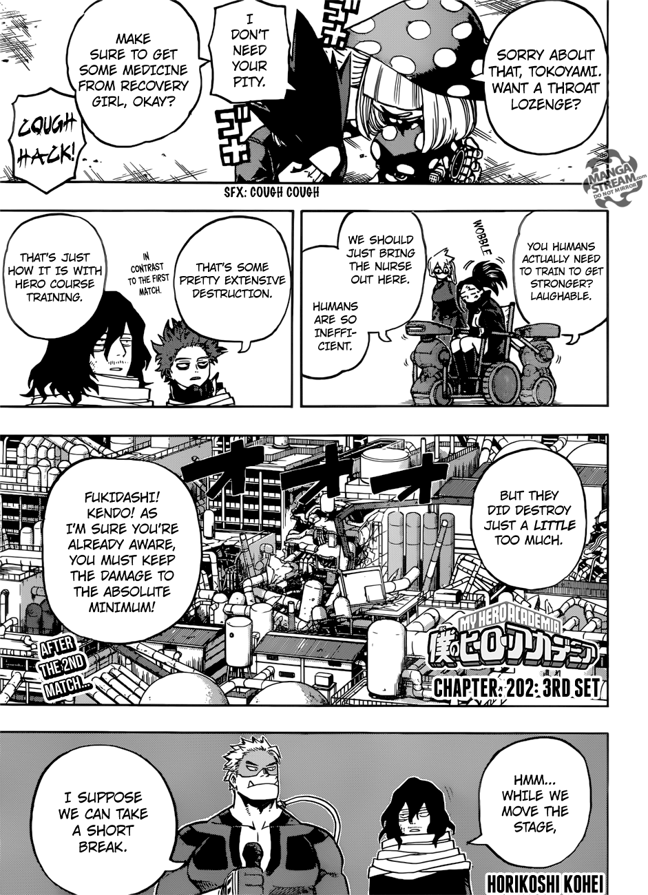 Boku no Hero Academia chapter 230 page 1