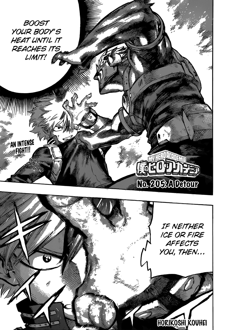 Boku no Hero Academia chapter 233 page 1
