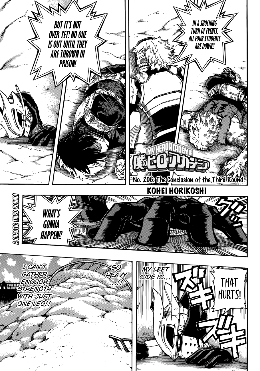 Boku no Hero Academia chapter 234 page 1