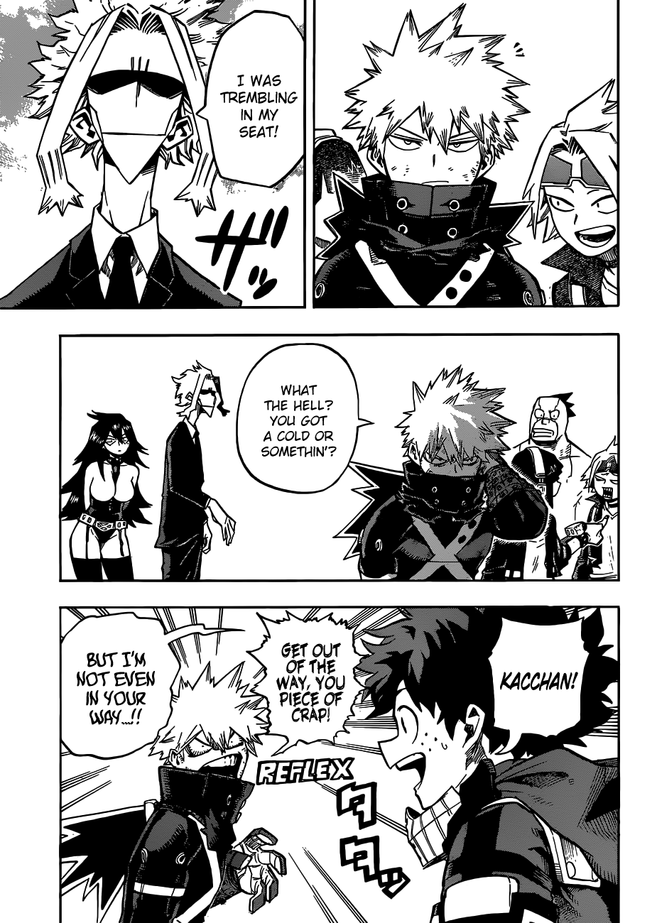 Boku no Hero Academia chapter 237 page 4