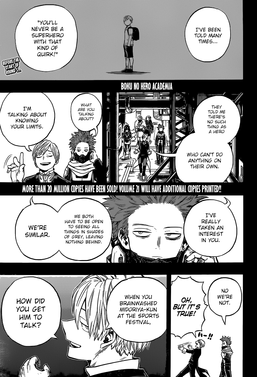 Boku no Hero Academia chapter 239 page 1