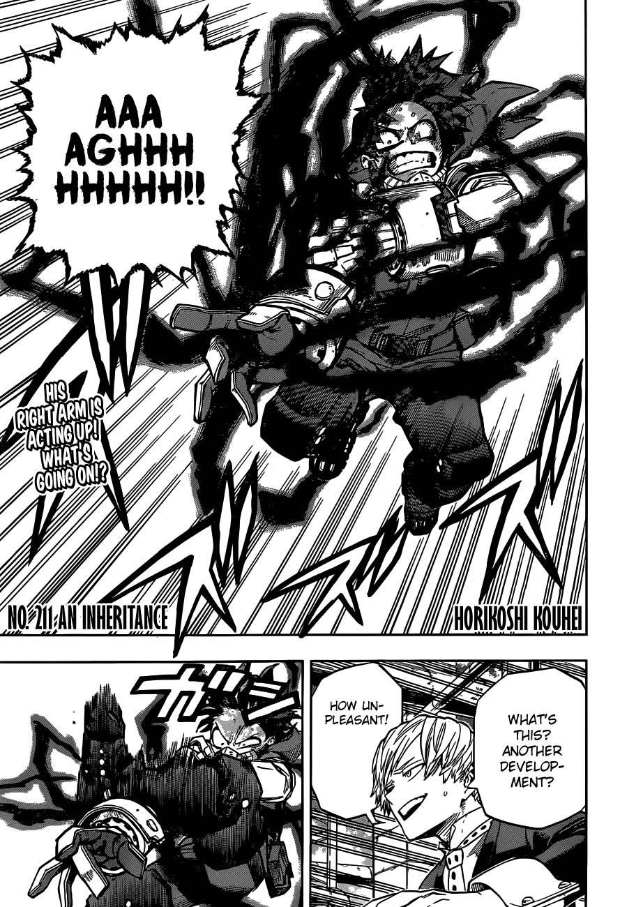 Boku no Hero Academia chapter 239 page 4