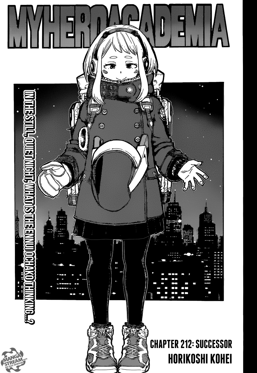 Boku no Hero Academia chapter 240 page 1