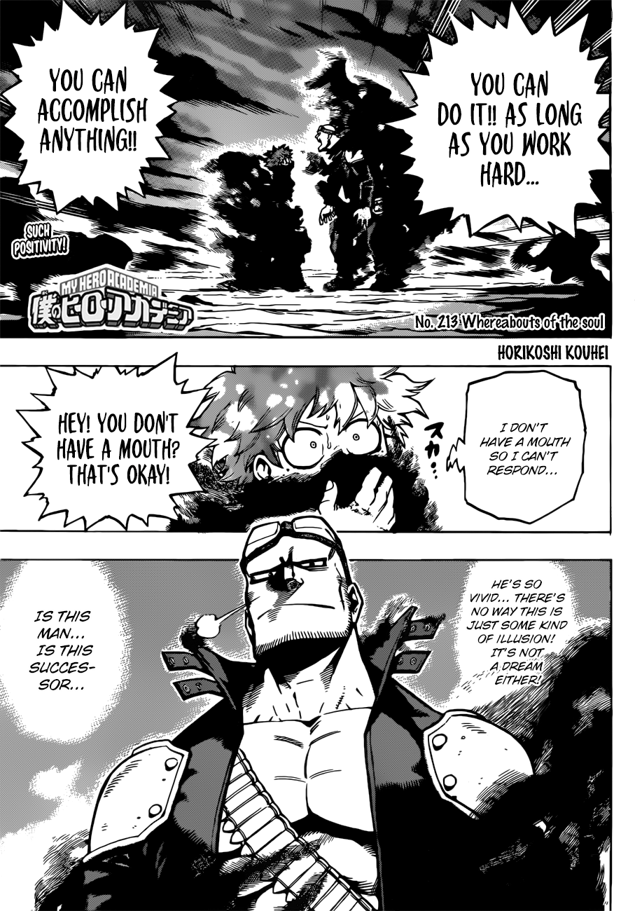 Boku no Hero Academia chapter 241 page 1