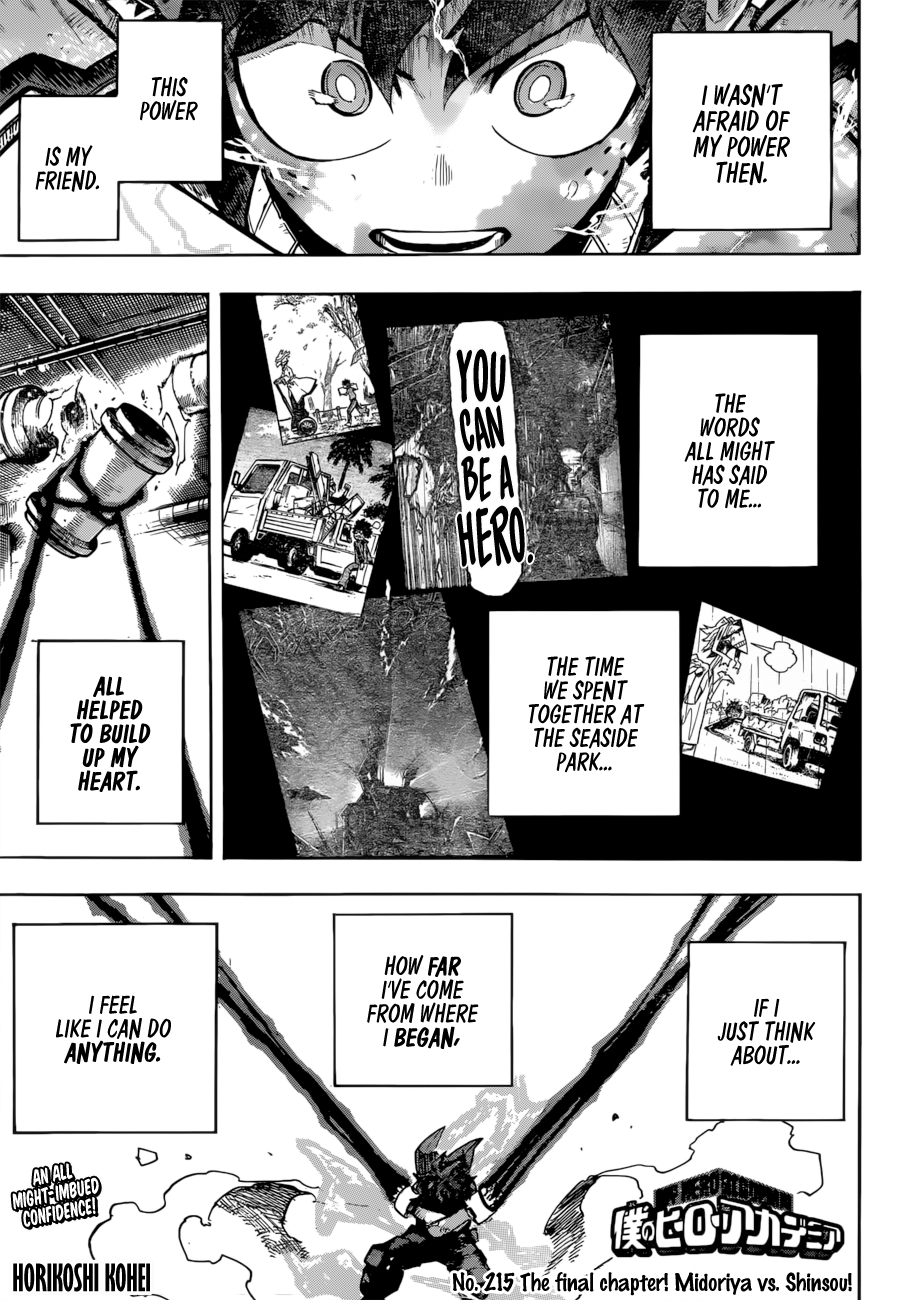 Boku no Hero Academia chapter 243 page 1
