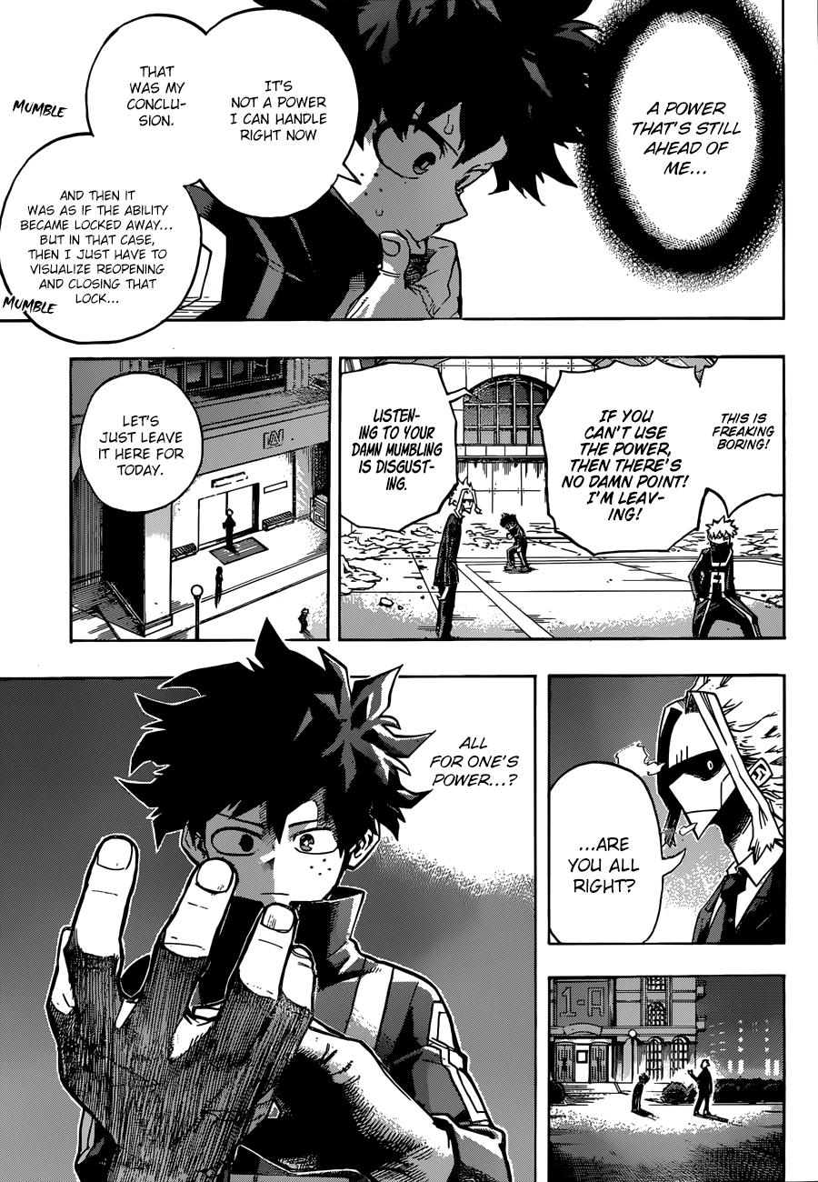 Boku no Hero Academia chapter 245 page 6