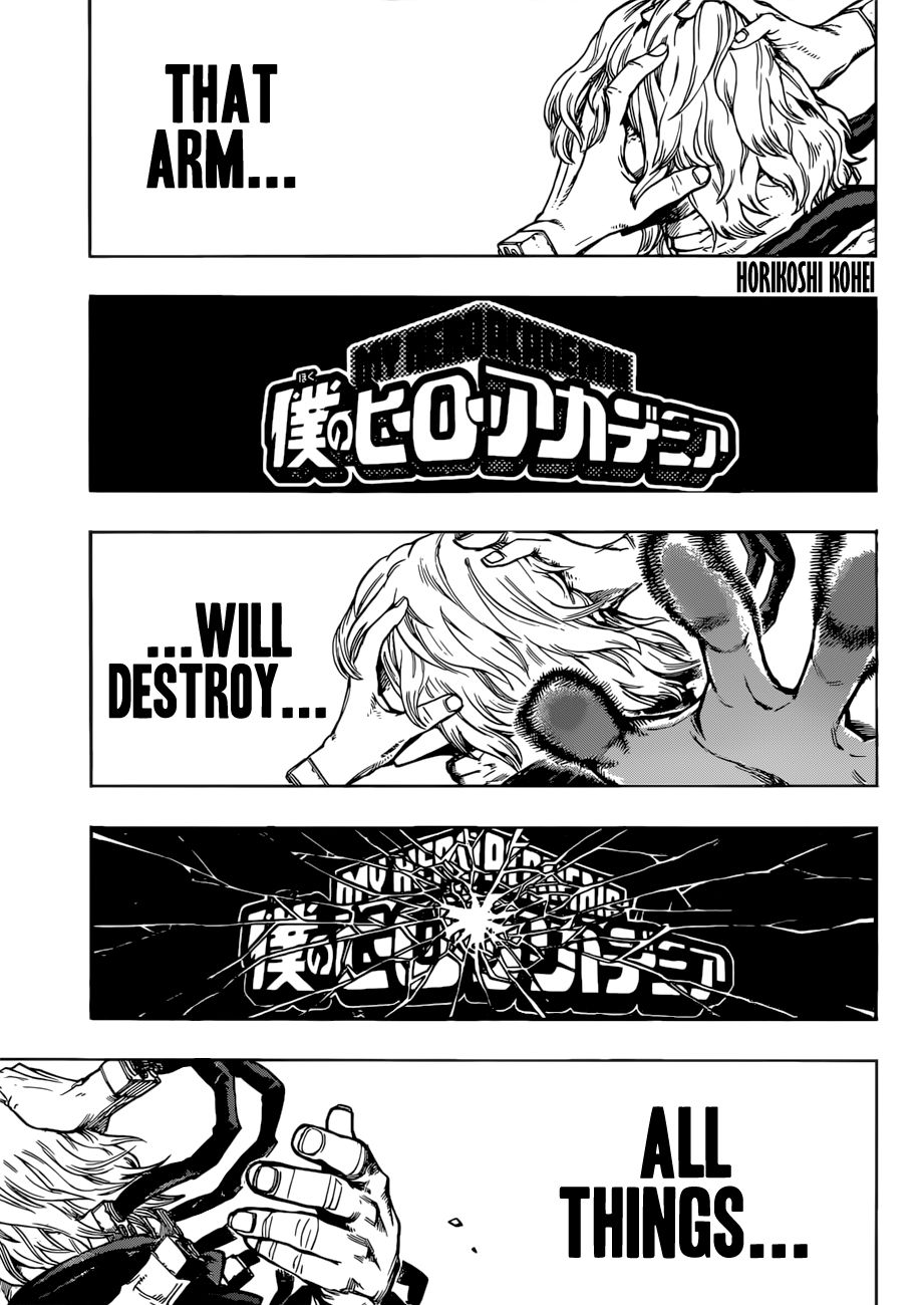 Boku no Hero Academia chapter 248 page 1