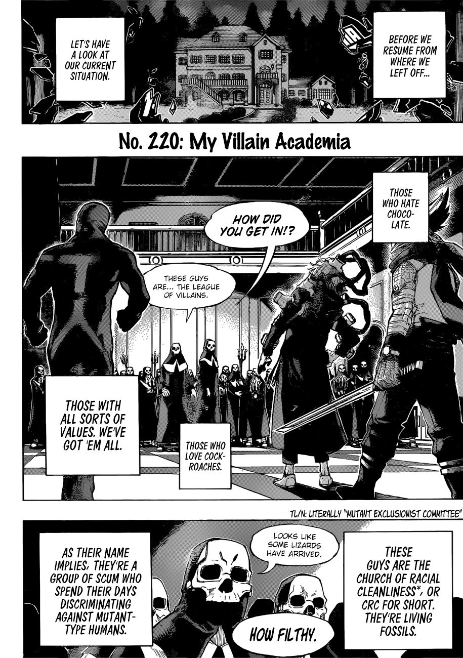Boku no Hero Academia chapter 248 page 3