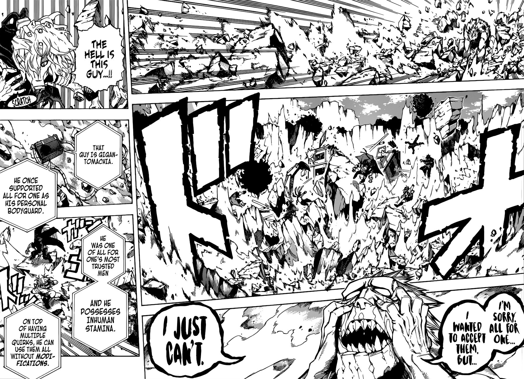 Boku no Hero Academia chapter 249 page 3