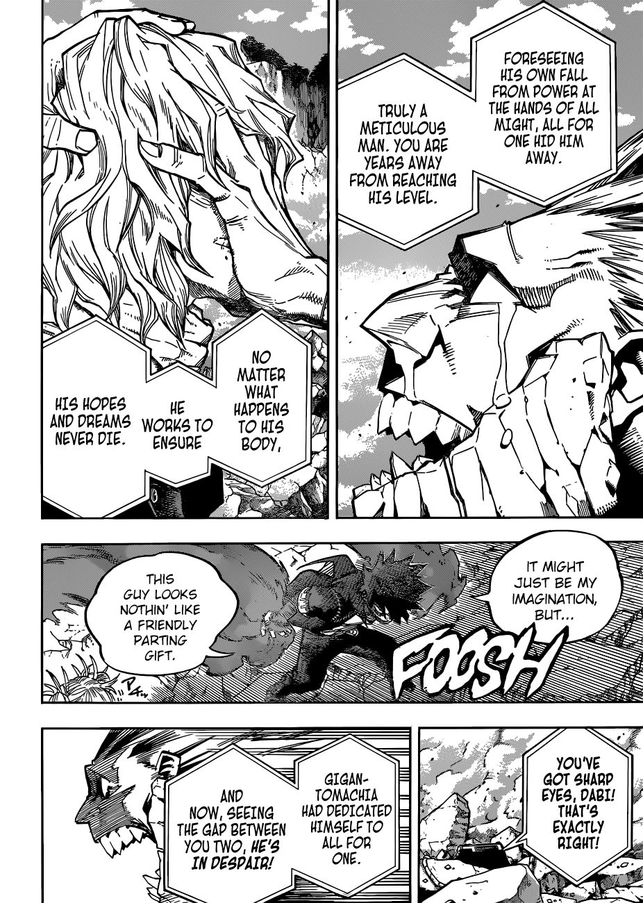 Boku no Hero Academia chapter 249 page 4