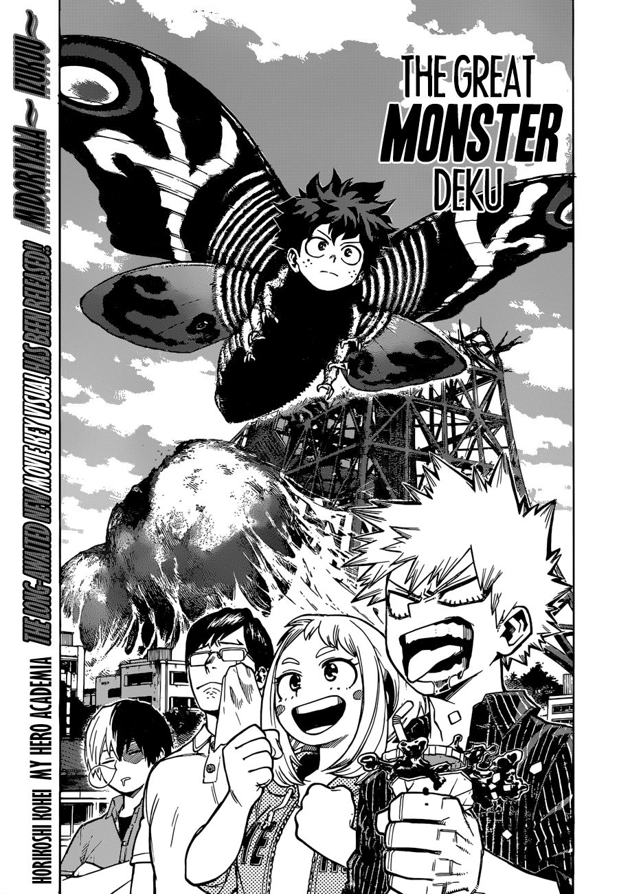 Boku no Hero Academia chapter 250 page 1